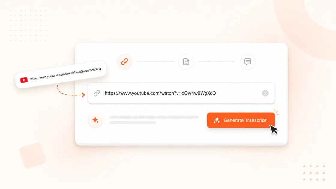 Paste the YouTube link into Crikk